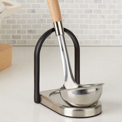 UMBRA LAYDLE  Сгъваема стойка за прибори за готвене, черен