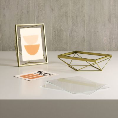 UMBRA PRISMA 2 Фото рамка за снимка 13х18см, златен