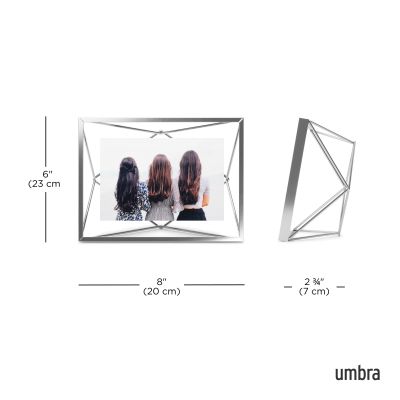 UMBRA PRISMA 1 Фото рамка за снимка 10х15см, хром
