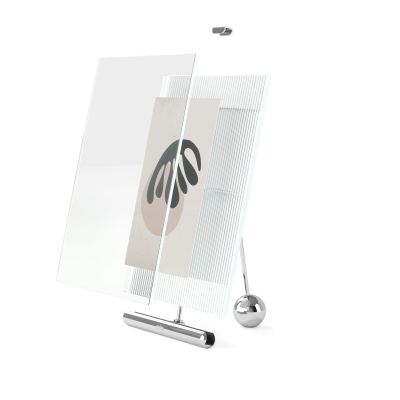 UMBRA FLUTE – завършен фотосет 10×15,13×18, 20×25, хром 