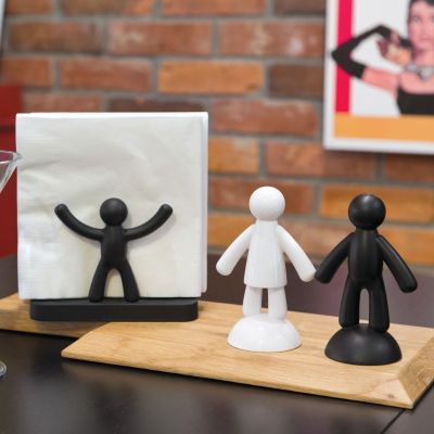 Buddy Кухненски сет за плот – солници, салфетник и стойка за хартия