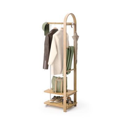 UMBRA BELLWOOD COAT RACK WHT/NAT