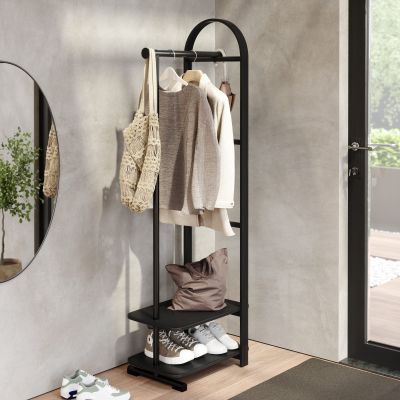 щендер за дрехи черен