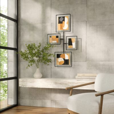 UMBRA FLUTE WALL GALLERY PD BLACK