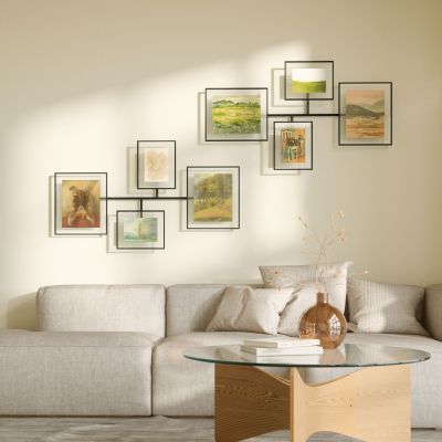 UMBRA FLUTE WALL GALLERY PD BLACK