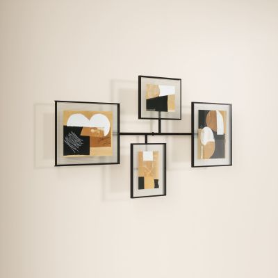 UMBRA FLUTE WALL GALLERY PD BLACK
