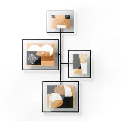 UMBRA FLUTE WALL GALLERY PD BLACK