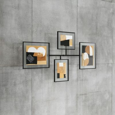UMBRA FLUTE WALL GALLERY PD BLACK