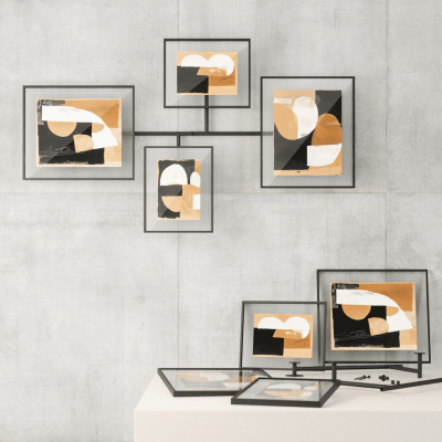 UMBRA FLUTE WALL GALLERY PD BLACK