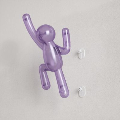 UMBRA BUDDY Закачалки, цветни прозрачни