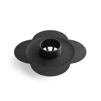 UMBRA BLOOM Комбинирана тапа и уловител за коса за вана и душ, черен