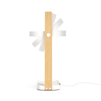 UMBRA BELLWOOD Увеличително козметично огледало с LED, бял