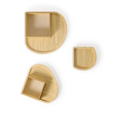 UMBRA COVE Кутия за съхранение на аксесоари, натурален