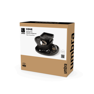 UMBRA COVE STORAGE BOX BLACK