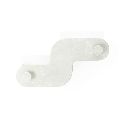 UMBRA NAMI Етажерки за душ кабина с лепилни ленти, сет 2 бр., пясъчен