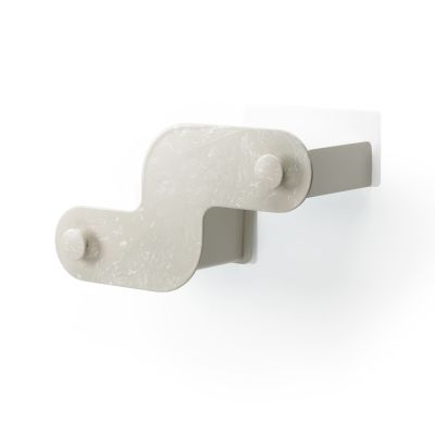 UMBRA NAMI Етажерки за душ кабина с лепилни ленти, сет 2 бр., пясъчен