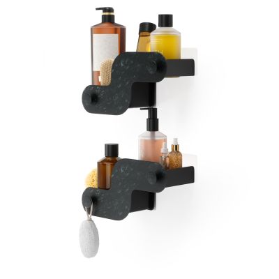UMBRA NAMI ADHESIVE BIN SET 2 OCBLK