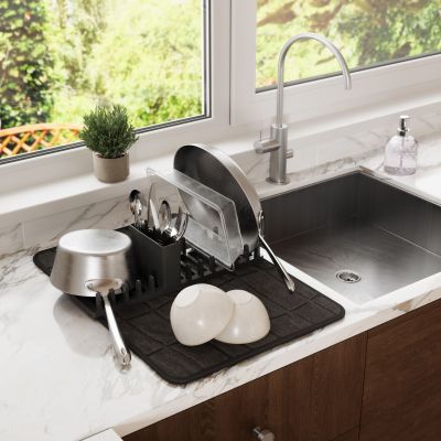 UMBRA UDRY ULTRA DRYING RACK W  MAT BLACK