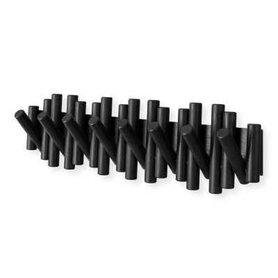 UMBRA PICKET 8 RAIL HOOK BLACK