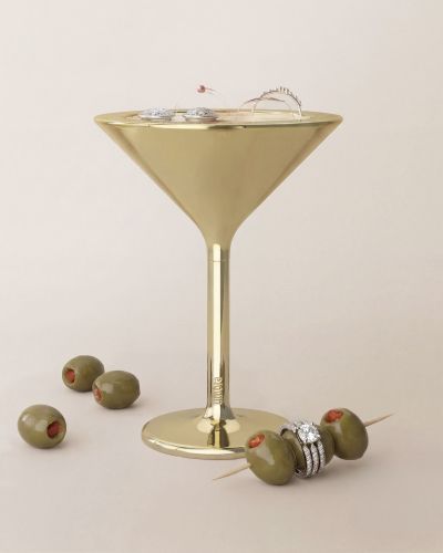 UMBRA TINI RING HOLDER BRASS
