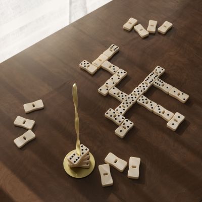 UMBRA SPINTILE DOMINOS BRASS