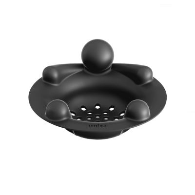UMBRA BUDDY Цедка за кухненски сифон, черен