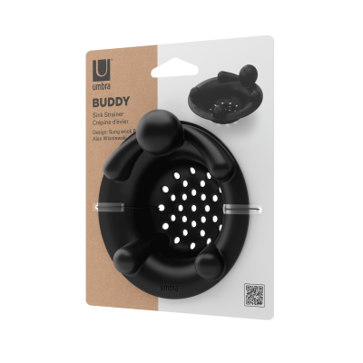 UMBRA BUDDY SINK STRAINER BLACK