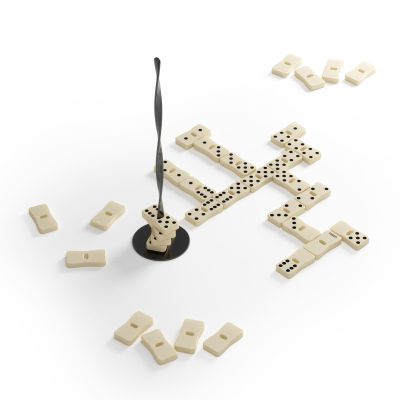 UMBRA SPINTILE DOMINOS BLACK