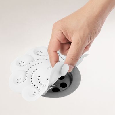 UMBRA NEPTUNE HAIR CATCHER WHITE