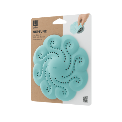 UMBRA NEPTUNE HAIR CATCHER LGN BLUE
