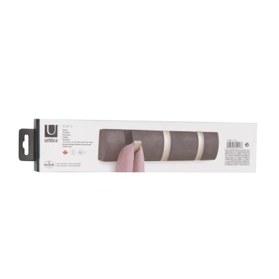 UMBRA Flip 3 Стенна закачалка, състарено дърво
