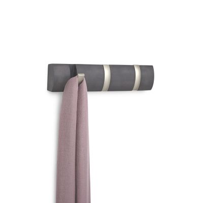 UMBRA Flip 3 Стенна закачалка, състарено дърво