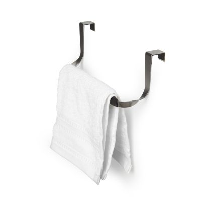 UMBRA SCHNOOK CAB TOWEL BAR BLK/NKL