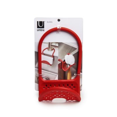 UMBRA SLING SINK CADDY RED
