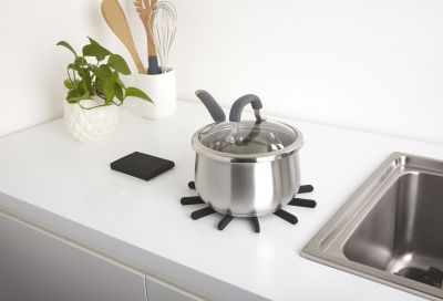 UMBRA FANFARE TRIVET 2PC 1/8 BLACK