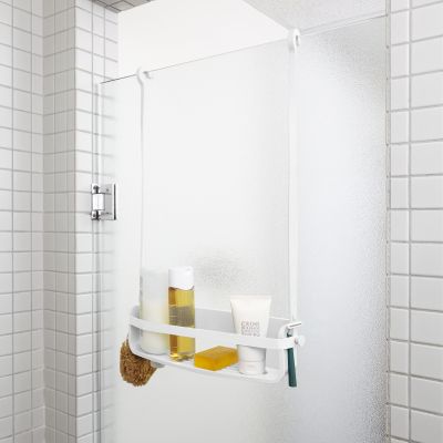 UMBRA FLEX SNGL SHELF CADDY WHITE