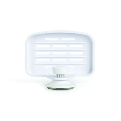 UMBRA FLEX GEL-LOCK SOAP DISH WHITE