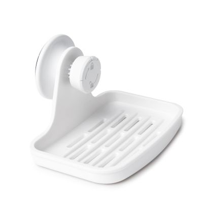 UMBRA FLEX GEL-LOCK SOAP DISH WHITE