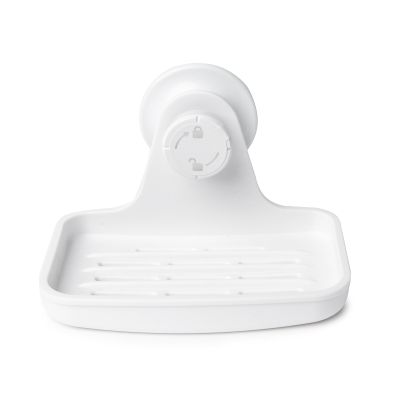 UMBRA FLEX GEL-LOCK SOAP DISH WHITE