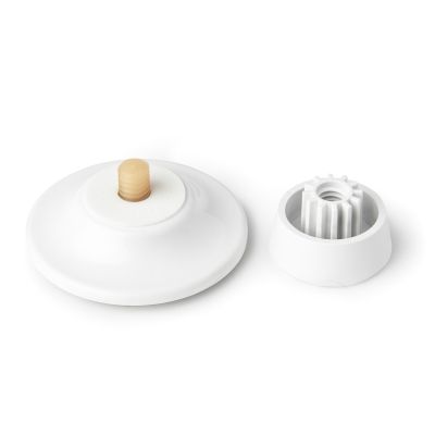 UMBRA FLEX GEL-LOCK SOAP DISH WHITE