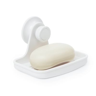 UMBRA FLEX GEL-LOCK SOAP DISH WHITE