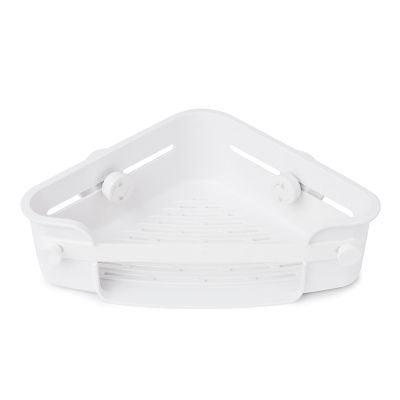 UMBRA FLEX GEL-LOCK CORNER BIN WHITE