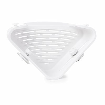 UMBRA FLEX GEL-LOCK CORNER BIN WHITE
