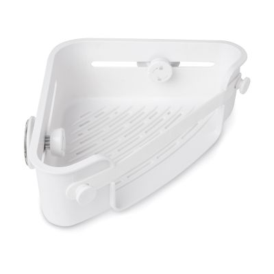 UMBRA FLEX GEL-LOCK CORNER BIN WHITE