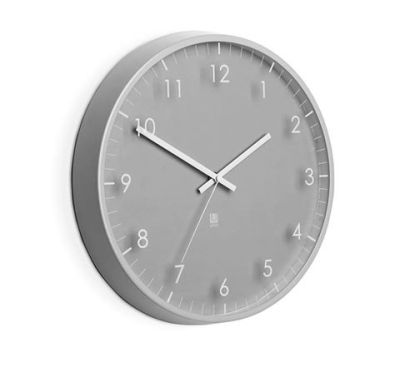 UMBRA PACE WALL CLOCK GRAY