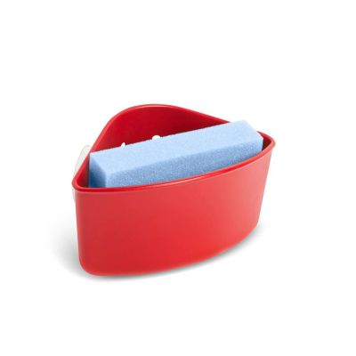 UMBRA CUB CORNER CADDY Поставка за гъба,червен