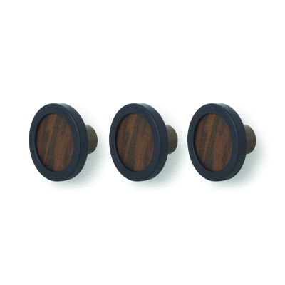 UMBRA HUB 3 HOOK BLK/WAL