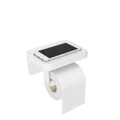 UMBRA FLEX SURE-LOCK TP HOLDER /SHELF WHITE