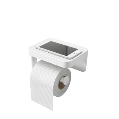 UMBRA FLEX SURE-LOCK TP HOLDER /SHELF WHITE
