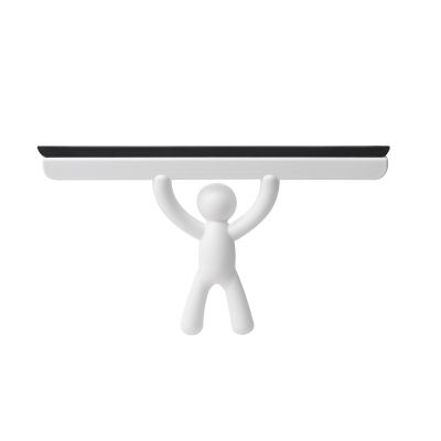 UMBRA BUDDY SURE-LOCK SQUEEGEE WHITE